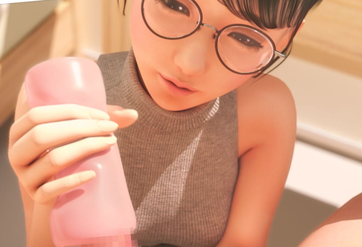 巨乳美人眼鏡っ娘先生とご褒美エッチ…!【ごほうびダイアリー】