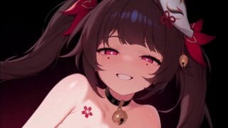 崩スタの花火と甘々エッチするエロアニメ