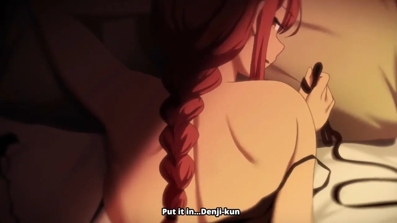 [チェンソーマンエロア二メ]マキマさんを後ろからパンパン突いちゃうエロアニメ