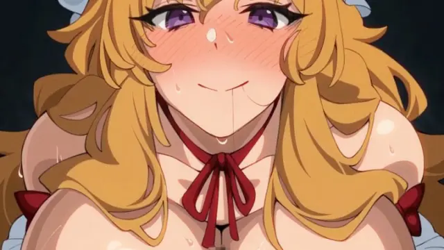 八雲紫のむちむちデカパイズリエロアニメ