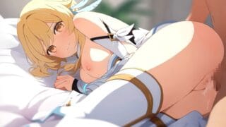 【原神エロアニメ】蛍のすべすべなおしりにち●ぽ出し入れするエロアニメ
