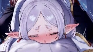 【エロアニメ】シュタルクにバックから犯されるフリーレン♥
