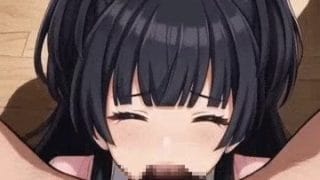 【エロアニメ】黛冬優子にイラマチオさせるエロアニメ